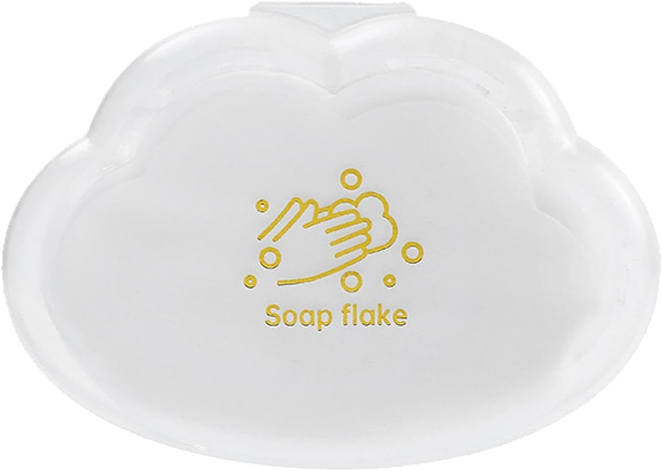 Soap Paper Sheets: 50 Disposable Portable Travel Soap Sheets | Cloud Shaped Handsoap Flakes, Travel Foam Hand Wash Skin for Outdoor L image number 1