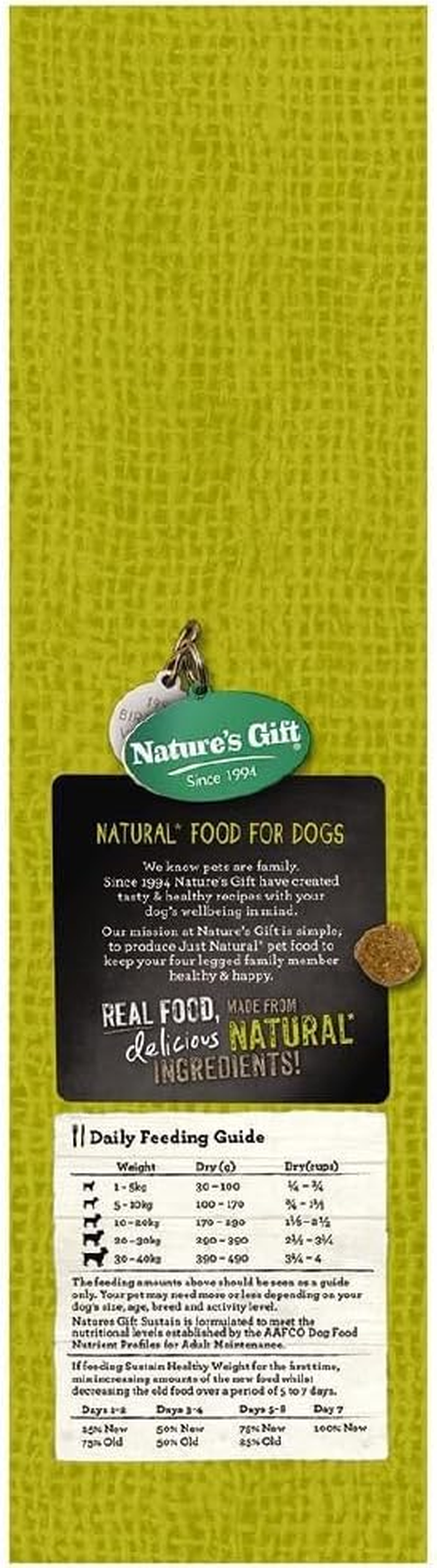 Nature'S Gift Adult Dry Dog Food, Chicken 2.5Kg - 100% Complete & Balanced Nutrition, Supports Digestion, Immunity & Skin Health image number 1