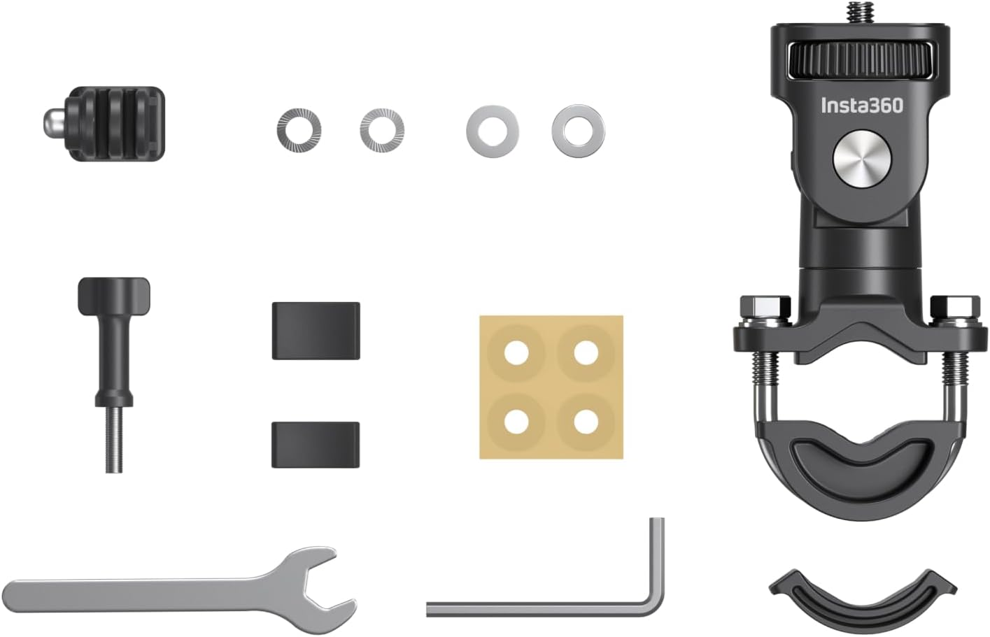 Insta360 Motorcycle U-Bracket 360 Camera Mount image number 5