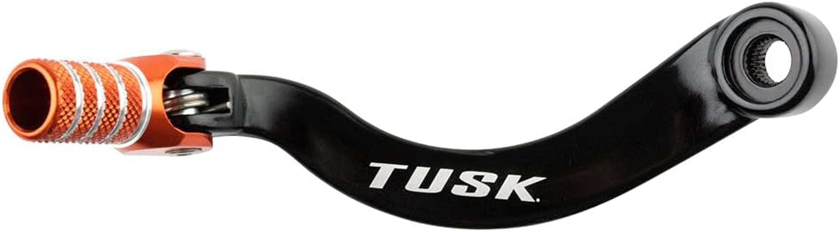 Tusk Folding Shift Lever Black/Orange Tip for KTM 690 ENDURO R 2019-2022 image number 1