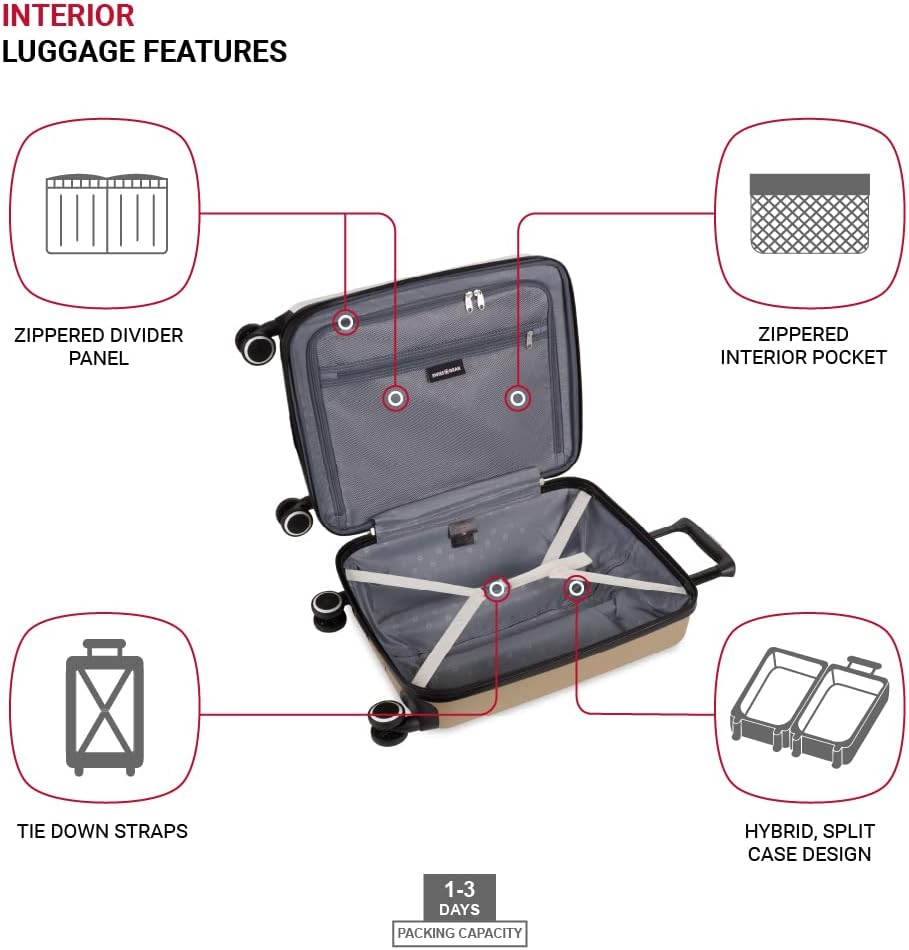 Swissgear 8028 Hardside Expandable image number 3
