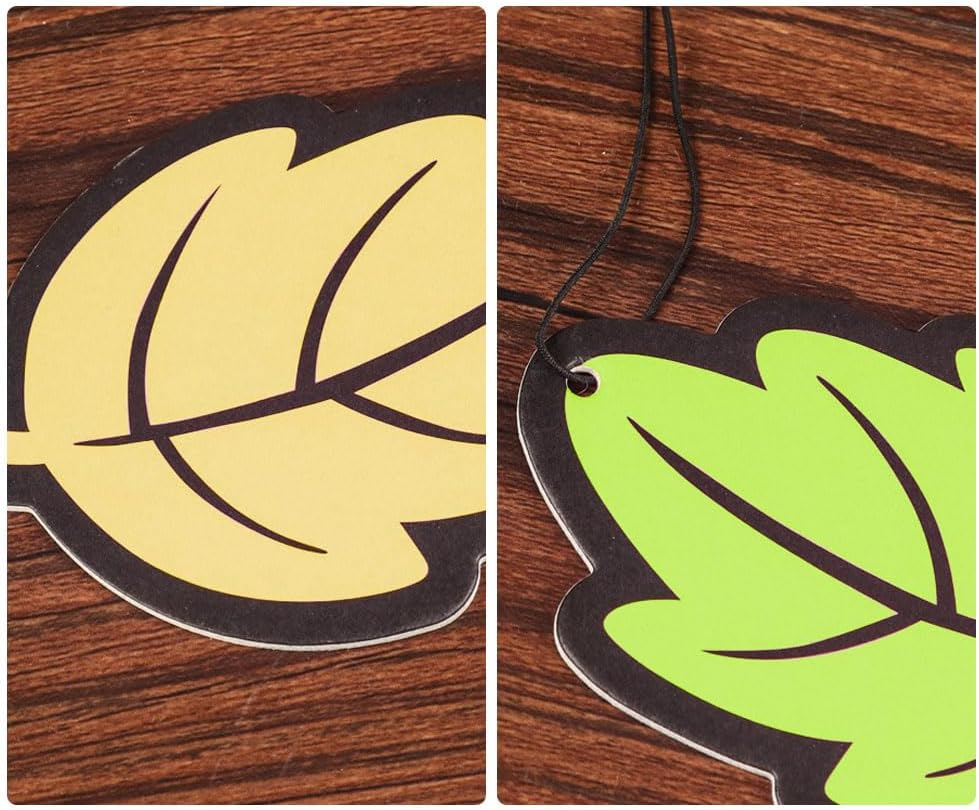 Car Air Freshener with Different Smells,9 Pcs Card Air Freshener,Hanging Paper Scent for Taxi,Car,Truck & Home,3 Colors, Random Taste image number 3