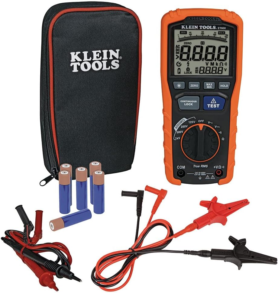 Klein Tools Insulation Resistance Tester image number 2