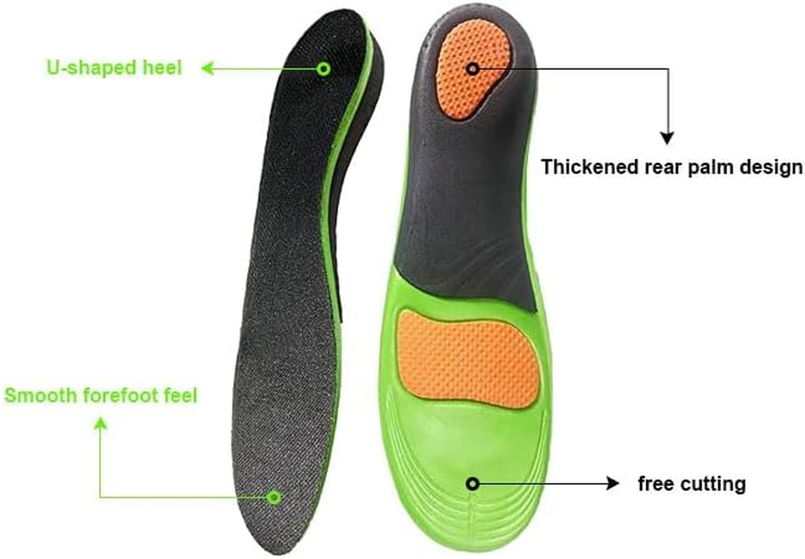Arch Support Shoe Inserts Women & Men, Insoles Orthotic Inserts for Flat Feet, Cushioning Shoe Insoles for Foot Pain,Plantar Fasciitis Relief, Relieve Flat Feet & High Arch & Foot Pain (40-45) image number 5