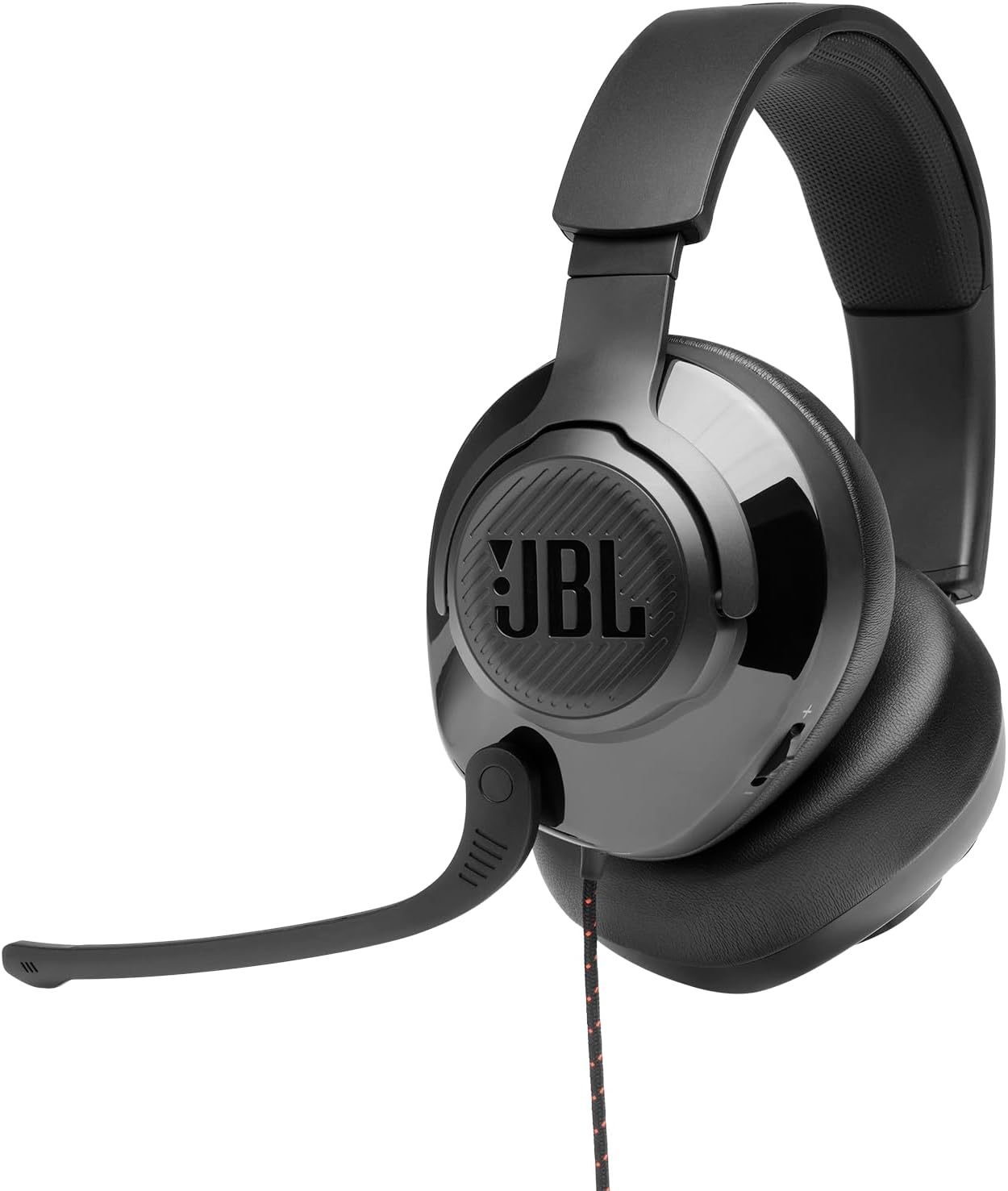 JBL Quantum 200 - Wired Over-Ear Gaming Headphones - Black image number 4