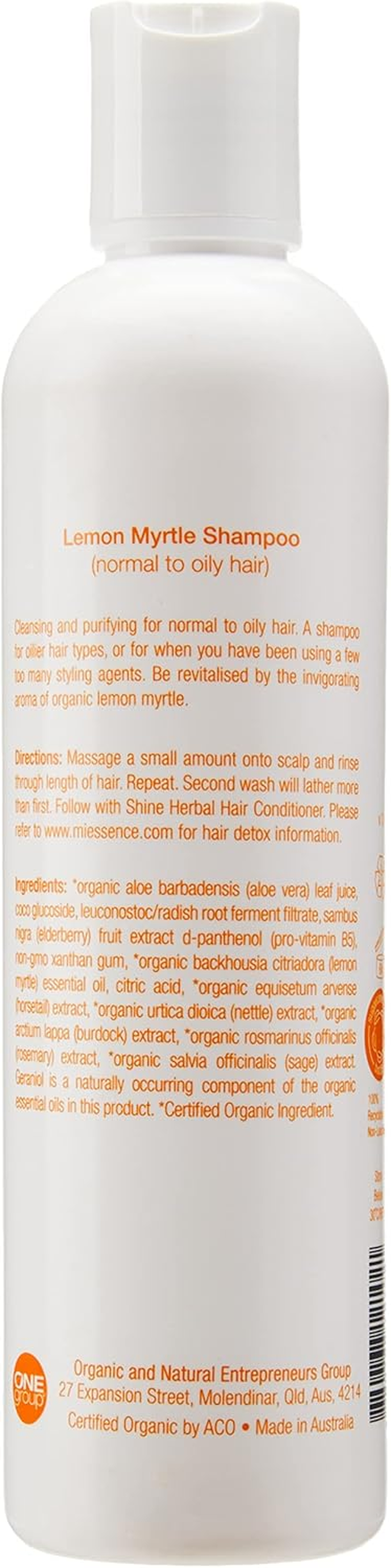 Miessence Shampoo Lemon Myrtle 250G image number 2