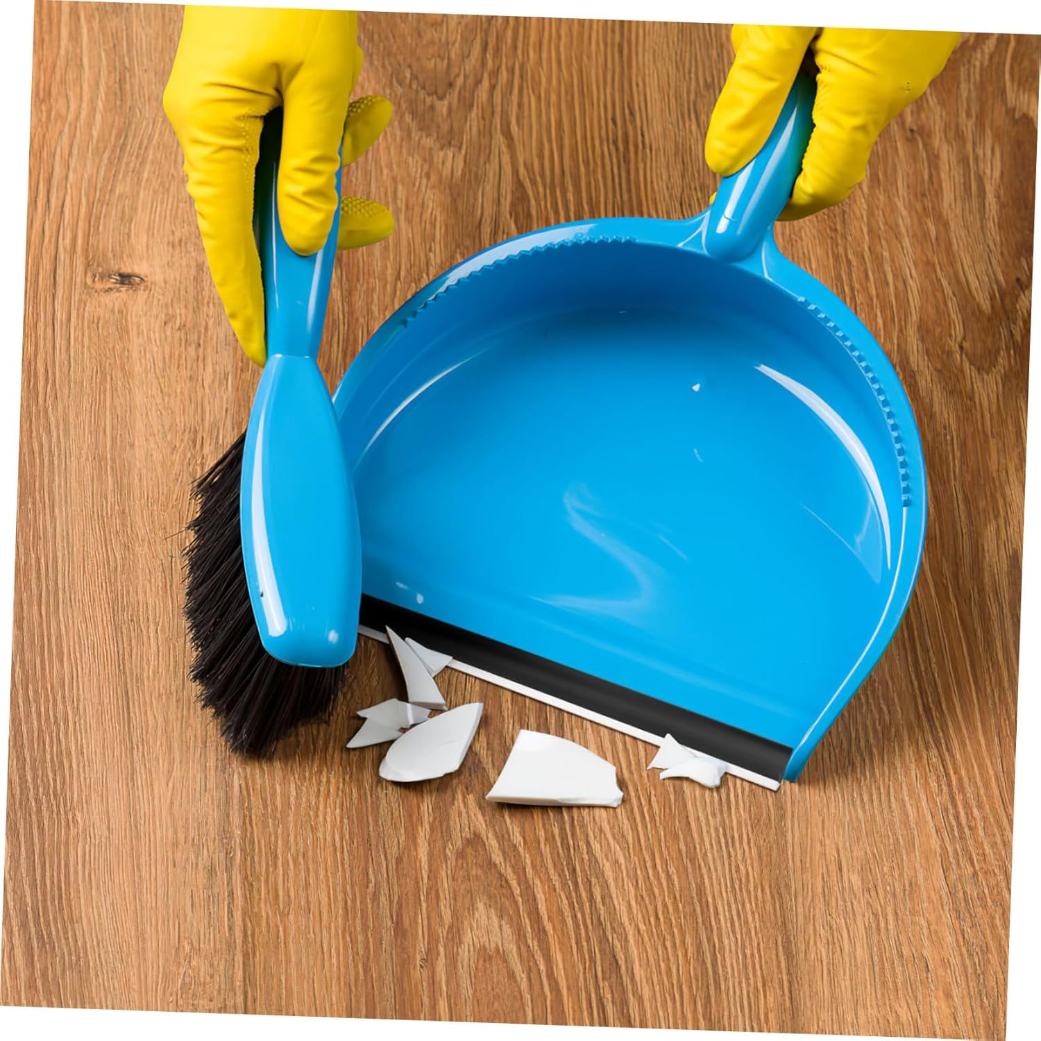 CRILSTYLEO 2Pcs Replacement Dustpan Plastic Lip Strips Edge Protectors for Brooms Garbage Shovels Versatile Cleaning Tool with Cut to Design