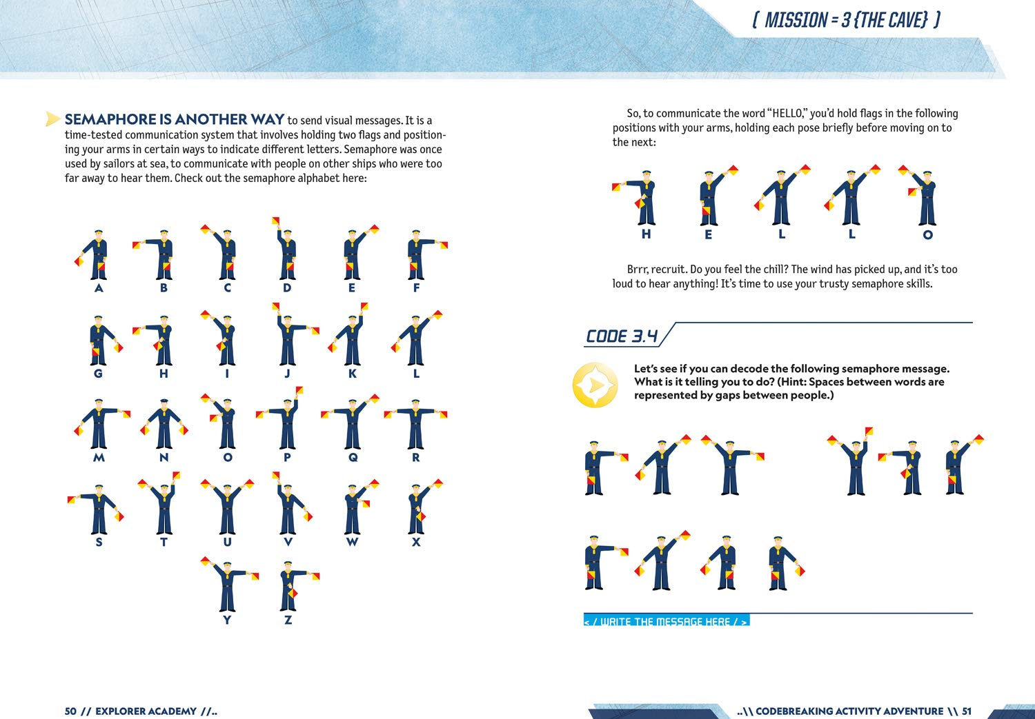 Explorer Academy Codebreaking Activity Adventure 1