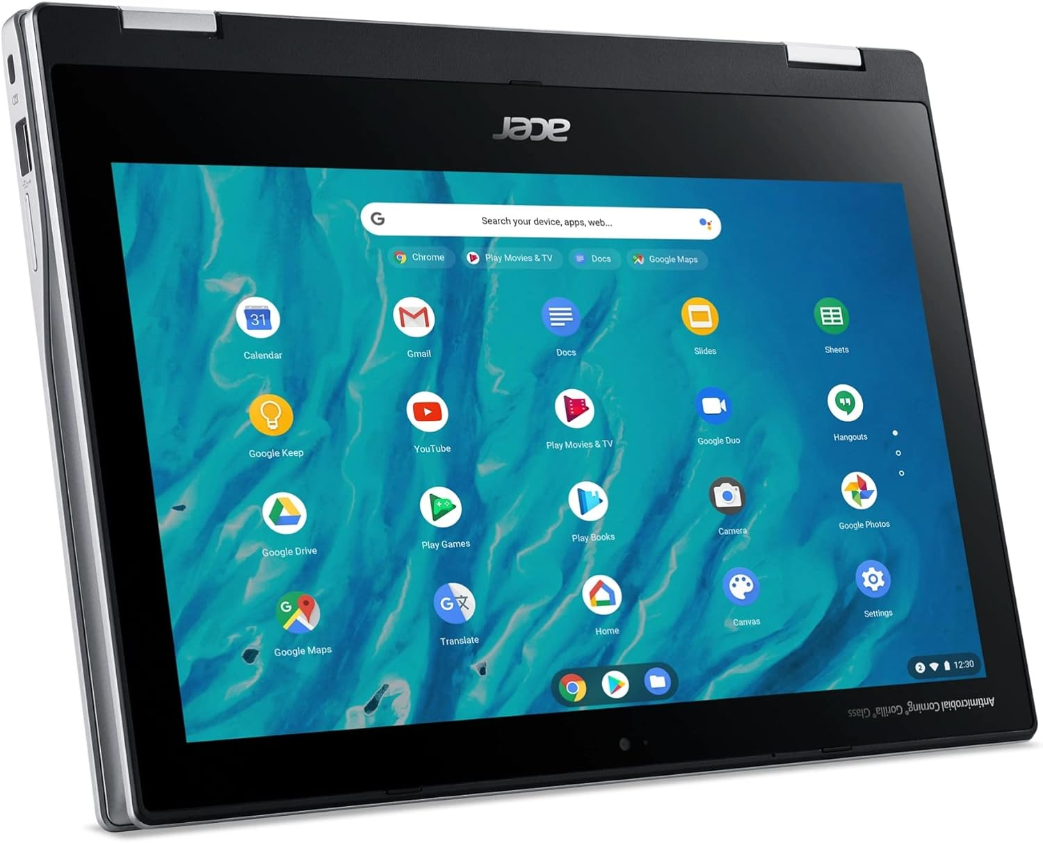 Acer Spin 311 3H 11.6'' 2-In-1 Touchscreen Chromebook (8-Core Mediatek MT8183C, 64GB Emmc, 4GB RAM, Stylus) Flip Convertible Laptop, 15-Hr Battery Life, IST Pen, Webcam, Chrome OS, Pure Silver image number 3