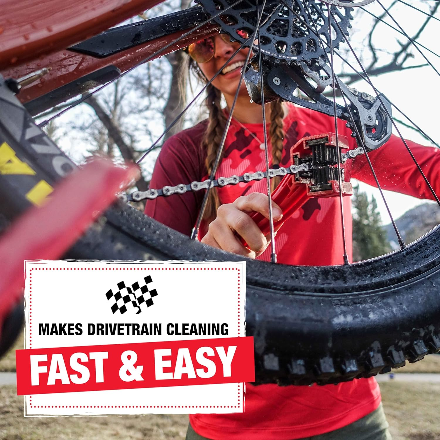 Finish Line Grunge Brush for Cleaning Gears image number 6