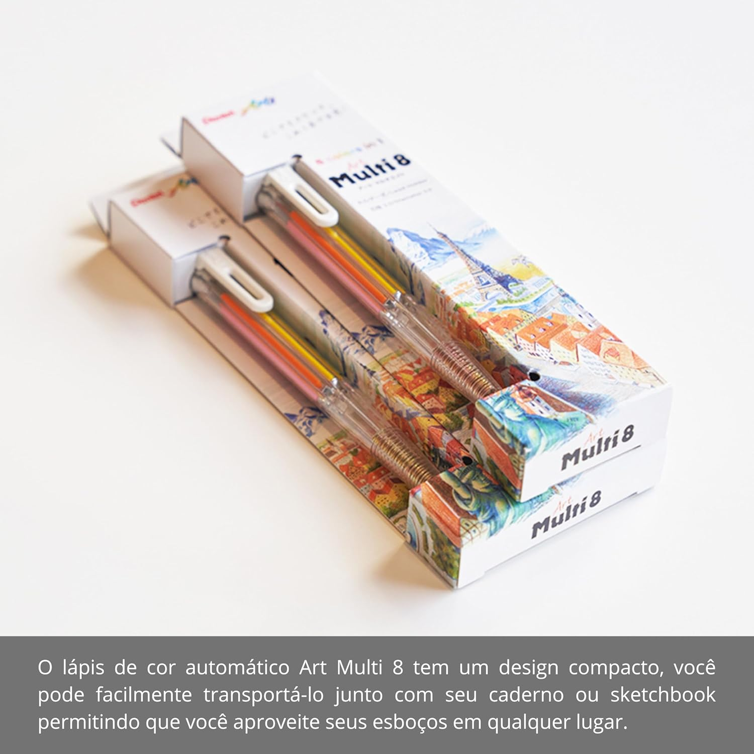 Pentel XPH804 Art Multi 8 Color Core 8 image number 6