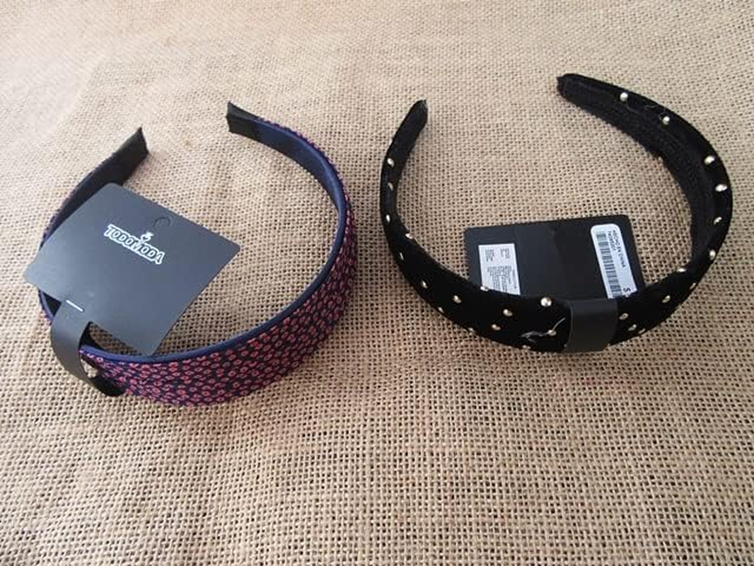 12Pcs New Various Headband Hair Bands Hair Hoops Assorted image number 2