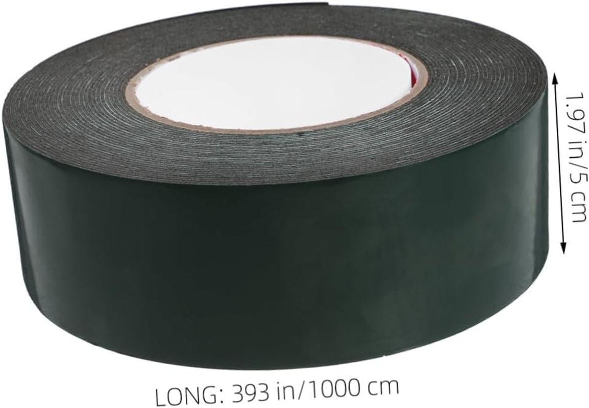 Zerodeko Double Sided Adhesive Foam Tape Black Heavy Duty Mounting Tape Easy Install For image number 5