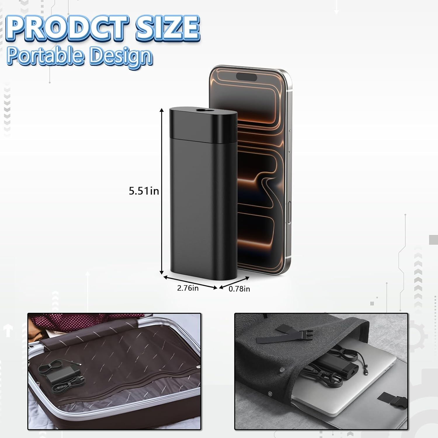 140W USB C Laptop Charger Compatible with HP Omen Transcend 14 14-Fb0013Dx 14-Fb0097Nr Spectre X360 2-In-1 16-Aa0047Nr 16-Aa0097Nr Tpn-La29 N22270-001 N22282-001 Tpn-Da29 image number 5