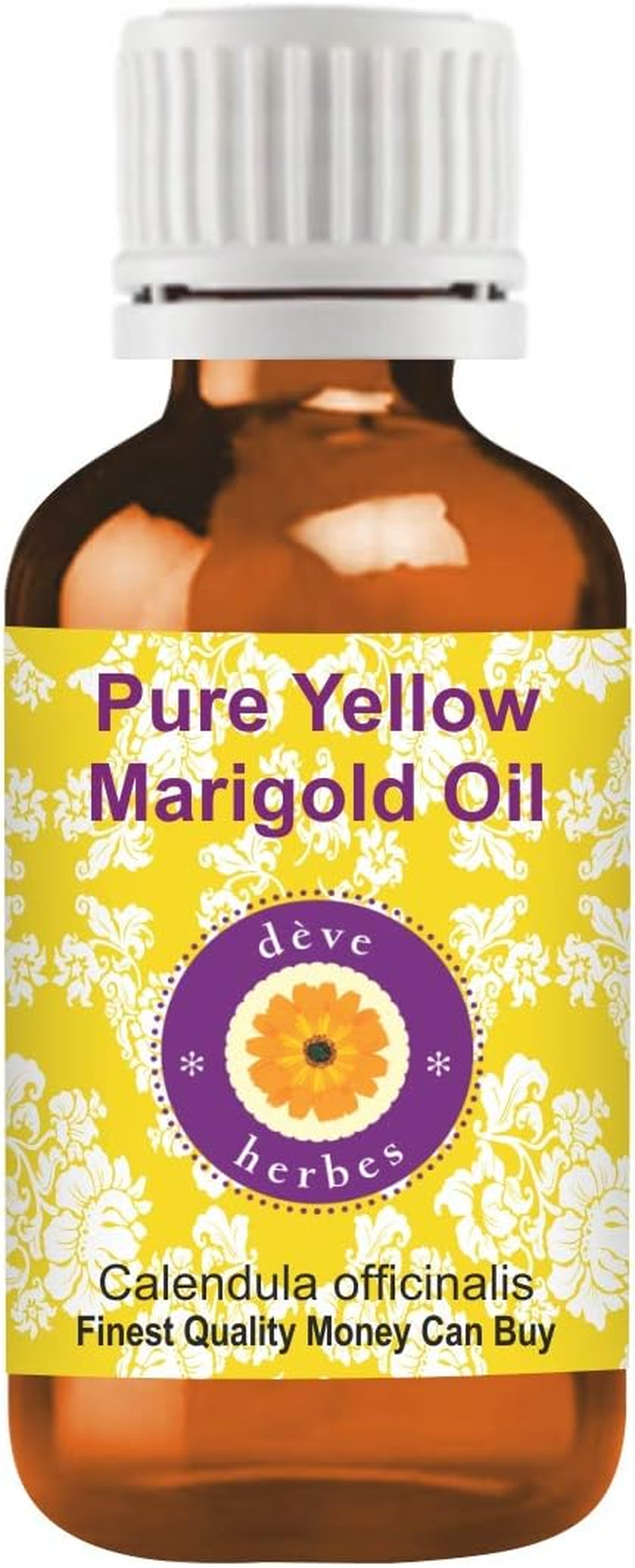 Deve Herbes Pure Yellow Marigold Oil (Calendula Officinalis) 15Ml (0.50 Oz) image number 6