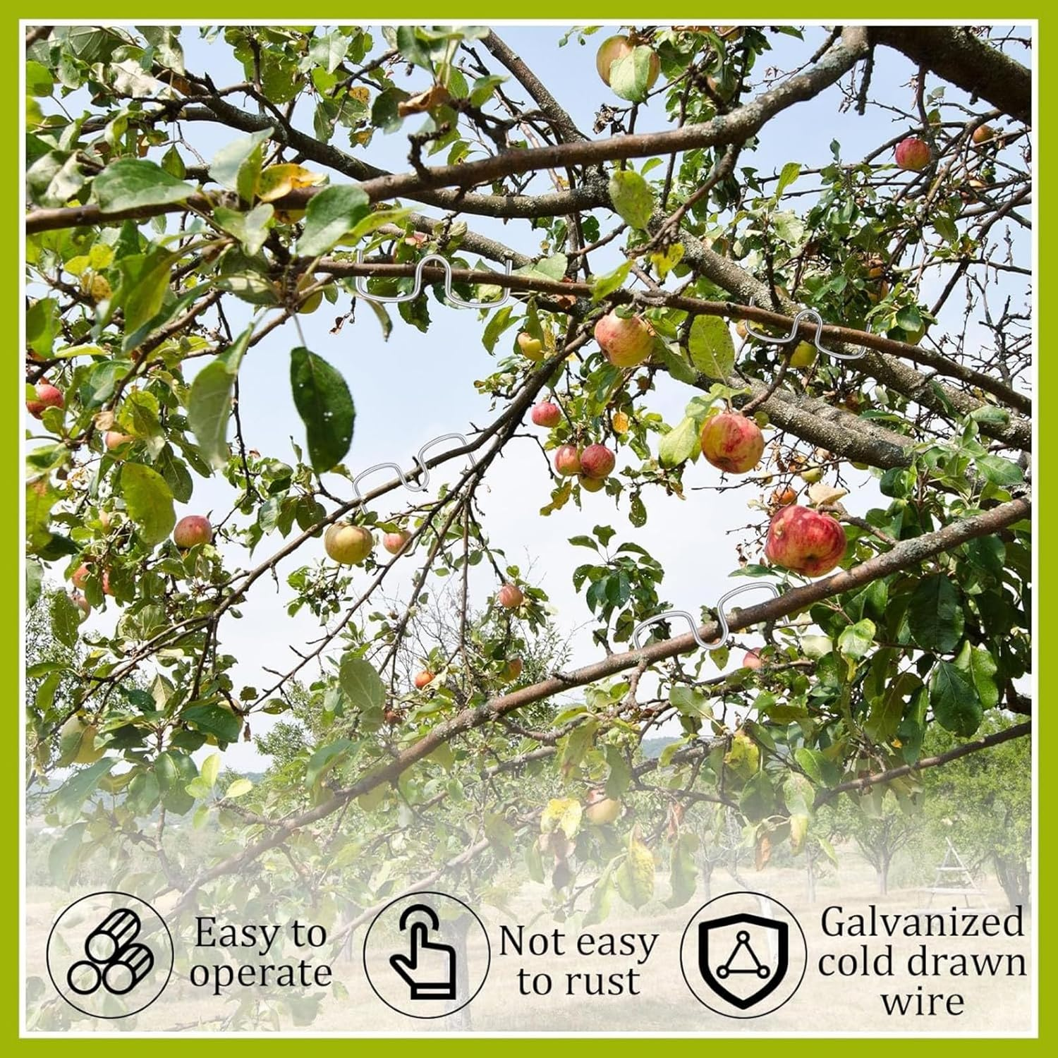 20 PCS Tree Branch Support Limb Spreaders Fruit Puller Tool - Branch Bender, Spreader, Picker for Plants - Garden Training, Tying, Bending Tools - Efficient Removal, Grafting, Young Sapling Support image number 6