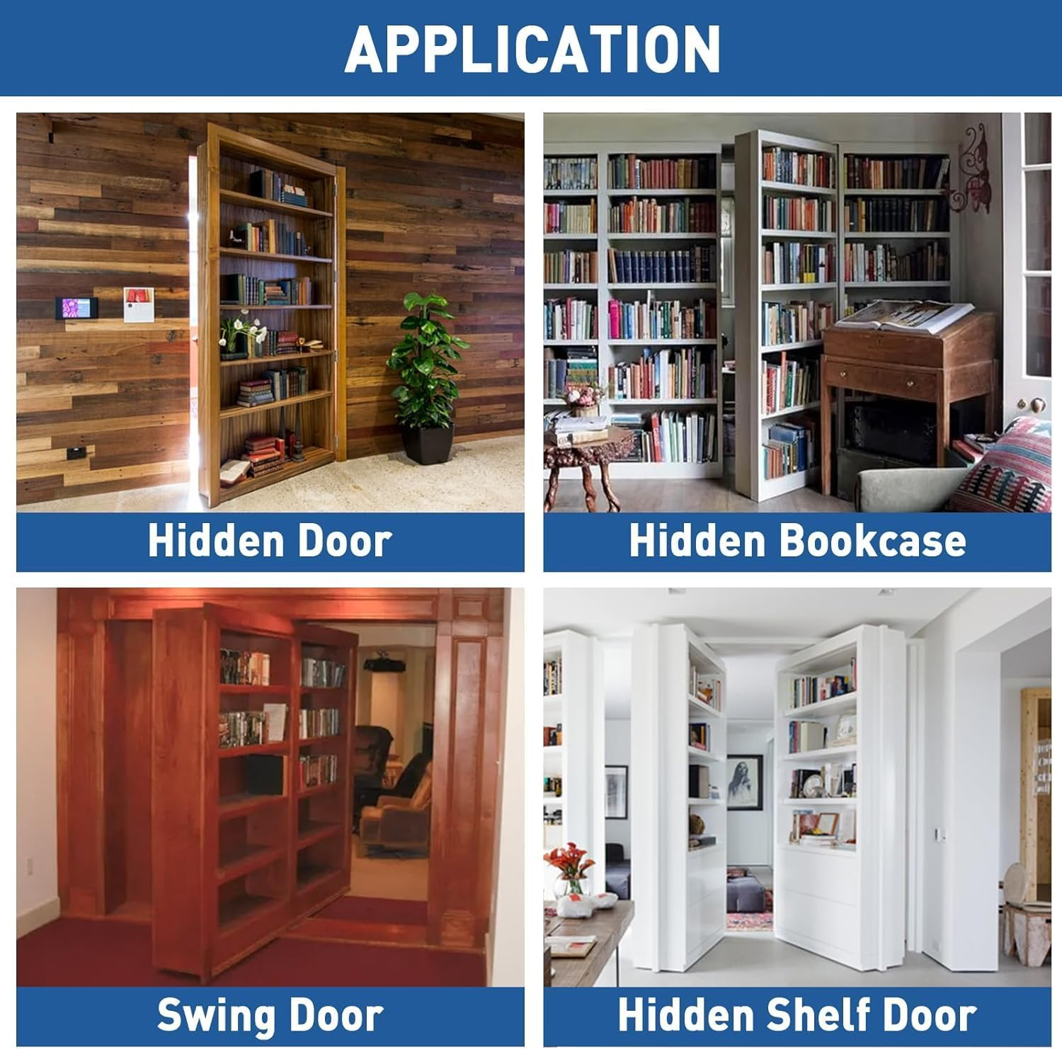 T&B Shaft Stainless Steel 360 Degree Door Pivot Hinge image number 3