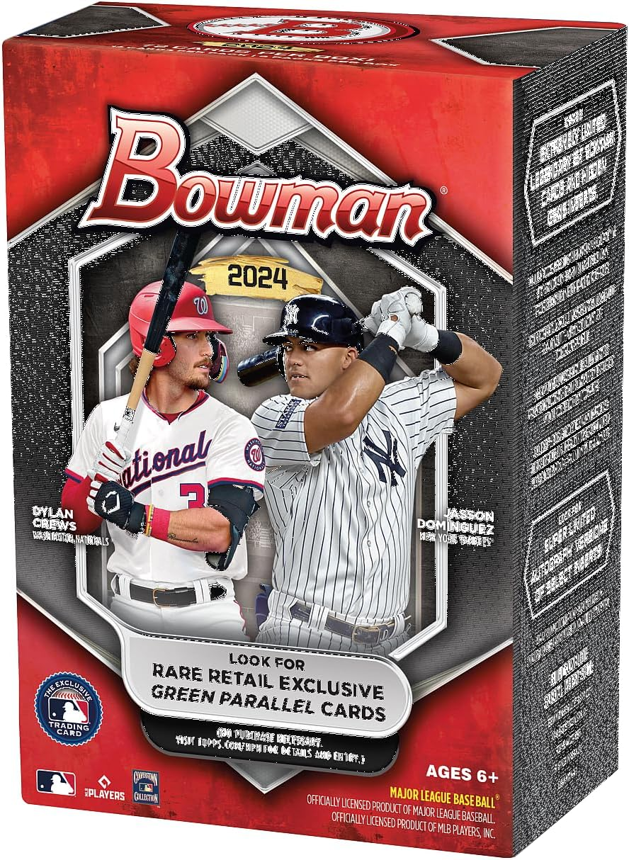 Topps 2024 Bowman Baseball Retail Value Box image number 3