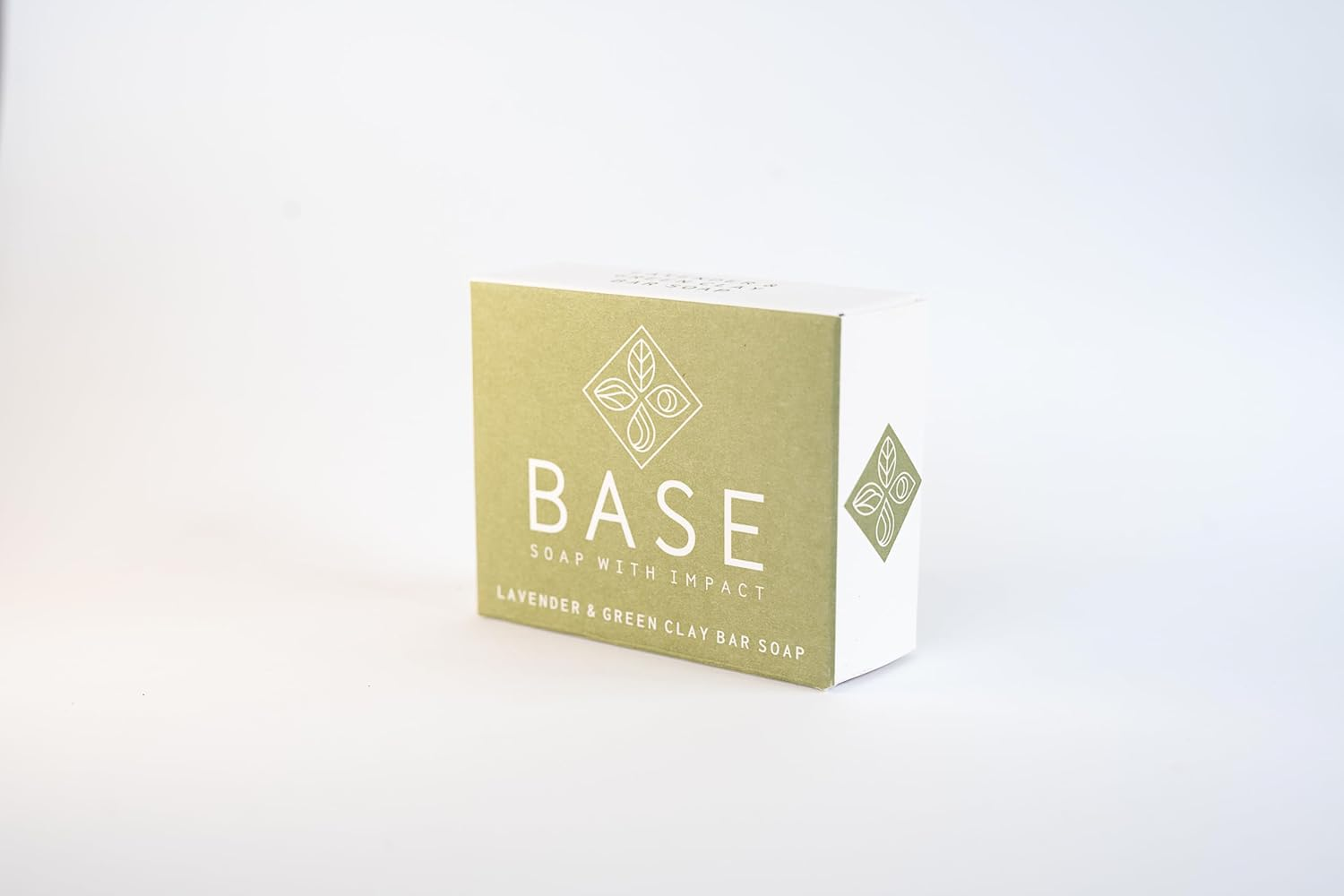 Base - Soap with Impact - 10 Pack Lavender and Green Clay Soap Bar, 132G Pack of 10 image number 2