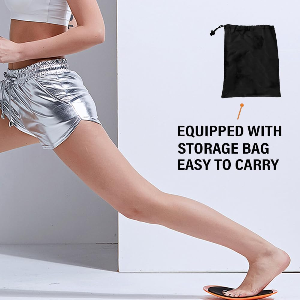 Gliding Discs Sliders Smooth Use on Carpet Floor and Gym or Home Gymnastics Training Abs Trainer