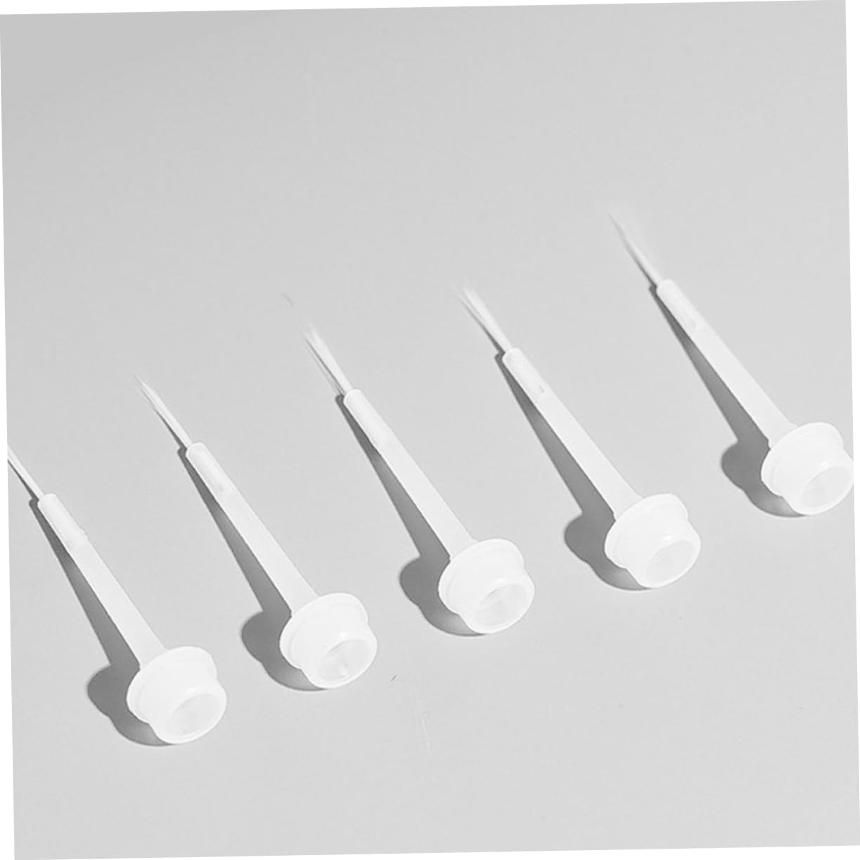 WOFASHPURET 50Pcs Nail Polish Brush Replacement Set Liquid Nail Brush for Dipping and Detailing Suitable for Professional Home Use image number 2