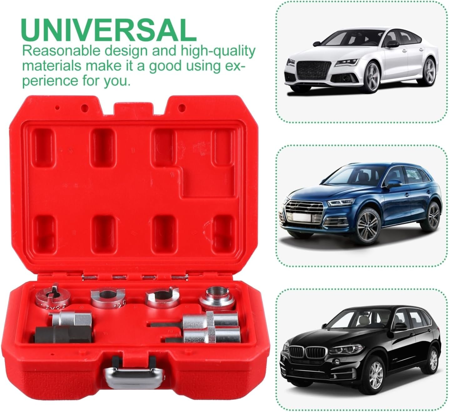 SOESFOUFU Shock Absorber Removal Sleeve Car Strut Nut Tool Strut Nut Socket for Automotive Repair Bike Tools Compatible