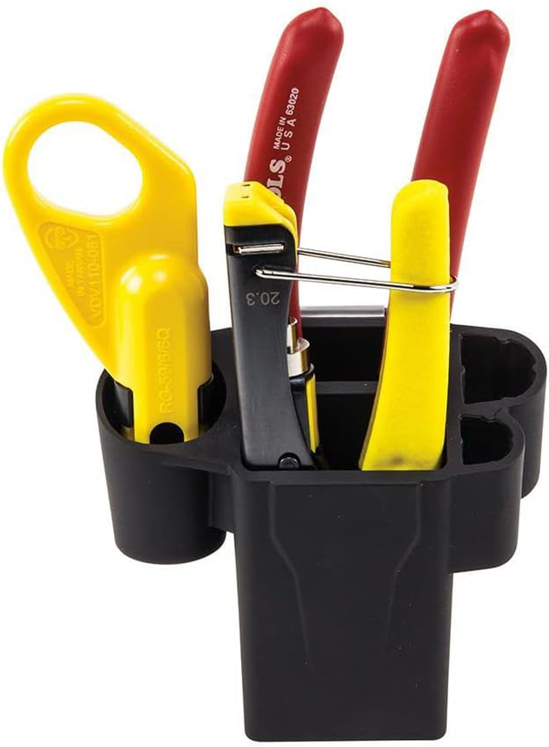 Klein Tools VDV011-852 Coax Cable Installation Kit with Hip Pouch, Includes Cable Cutter-Radial Stripper-Compression Crimper image number 3