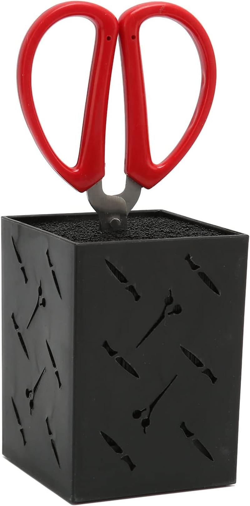 HAIRDRESSING TOOL STORAGE BOX ORGANIZER for HOME SALON SCISSORS HOLDER image number 2