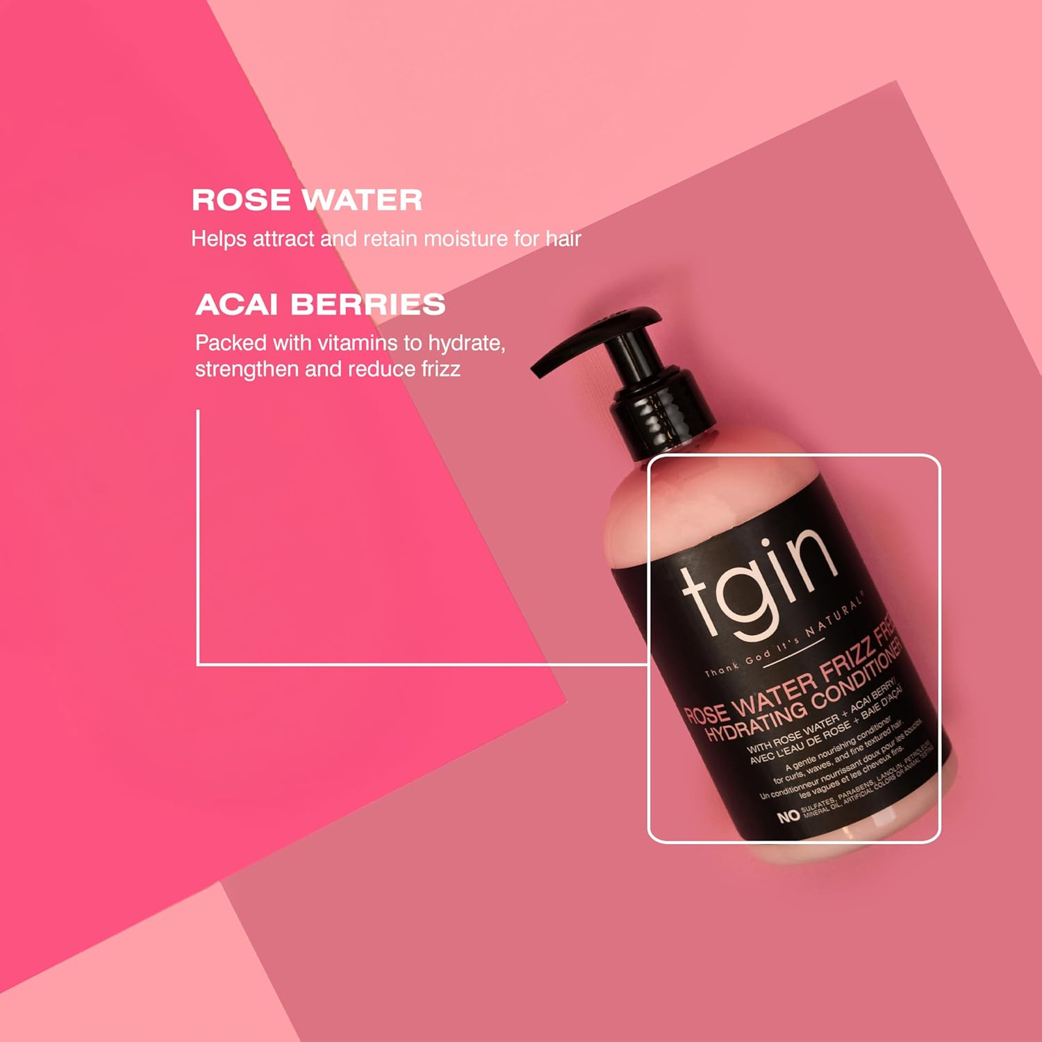 Tgin Rose Water Hydrating Conditioner image number 1