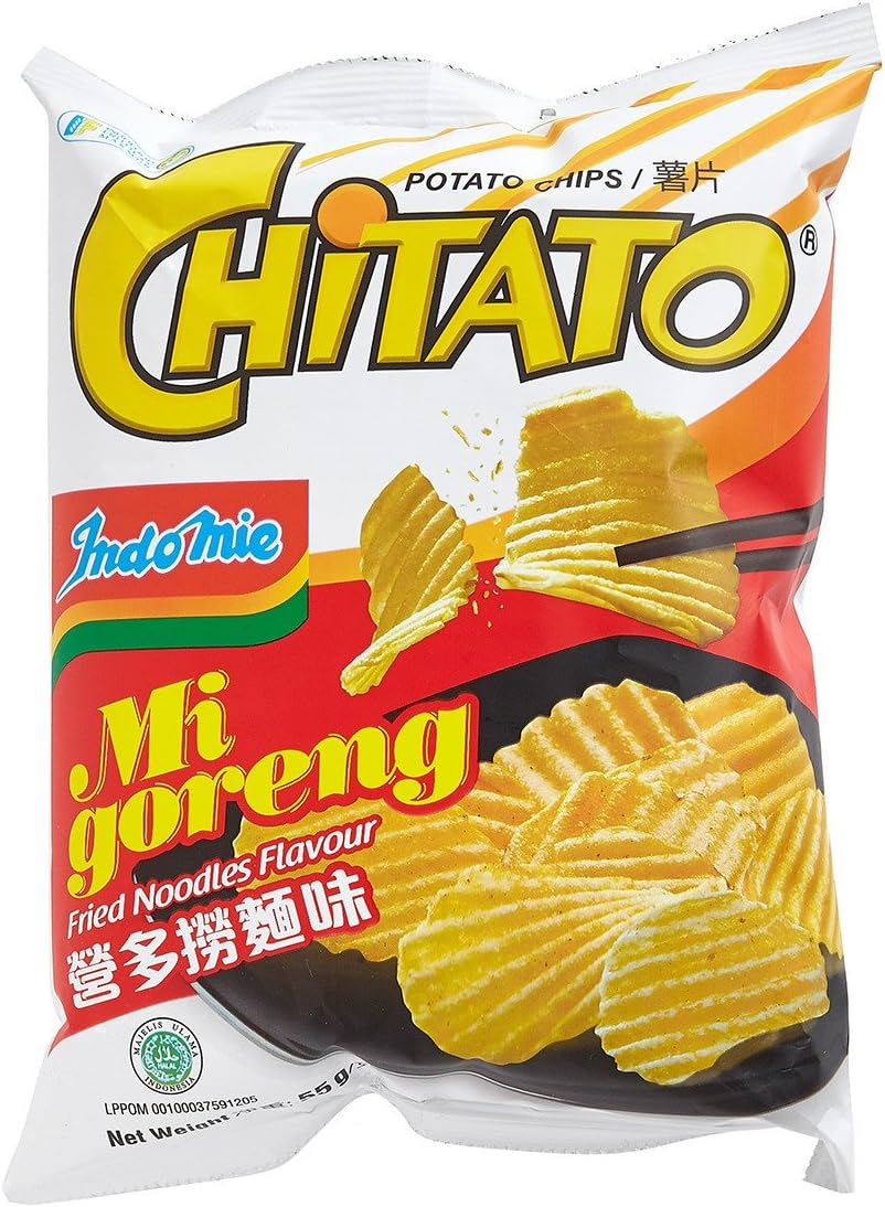Chitato Mi Goreng Indomie Flavour Potato Chips, 55 G