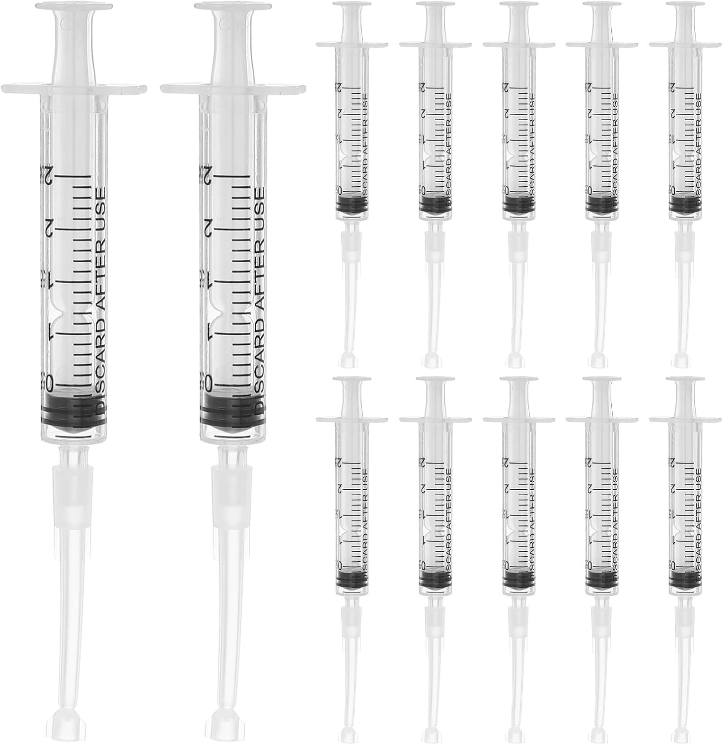 MOBUTOFU 12Pcs Perfume Extractor Kit 2.5Ml Plastic Liquid Pump Tool for Perfume Transfer Refill Pump Dispenser Portable Travel Refillable Spray image number 2