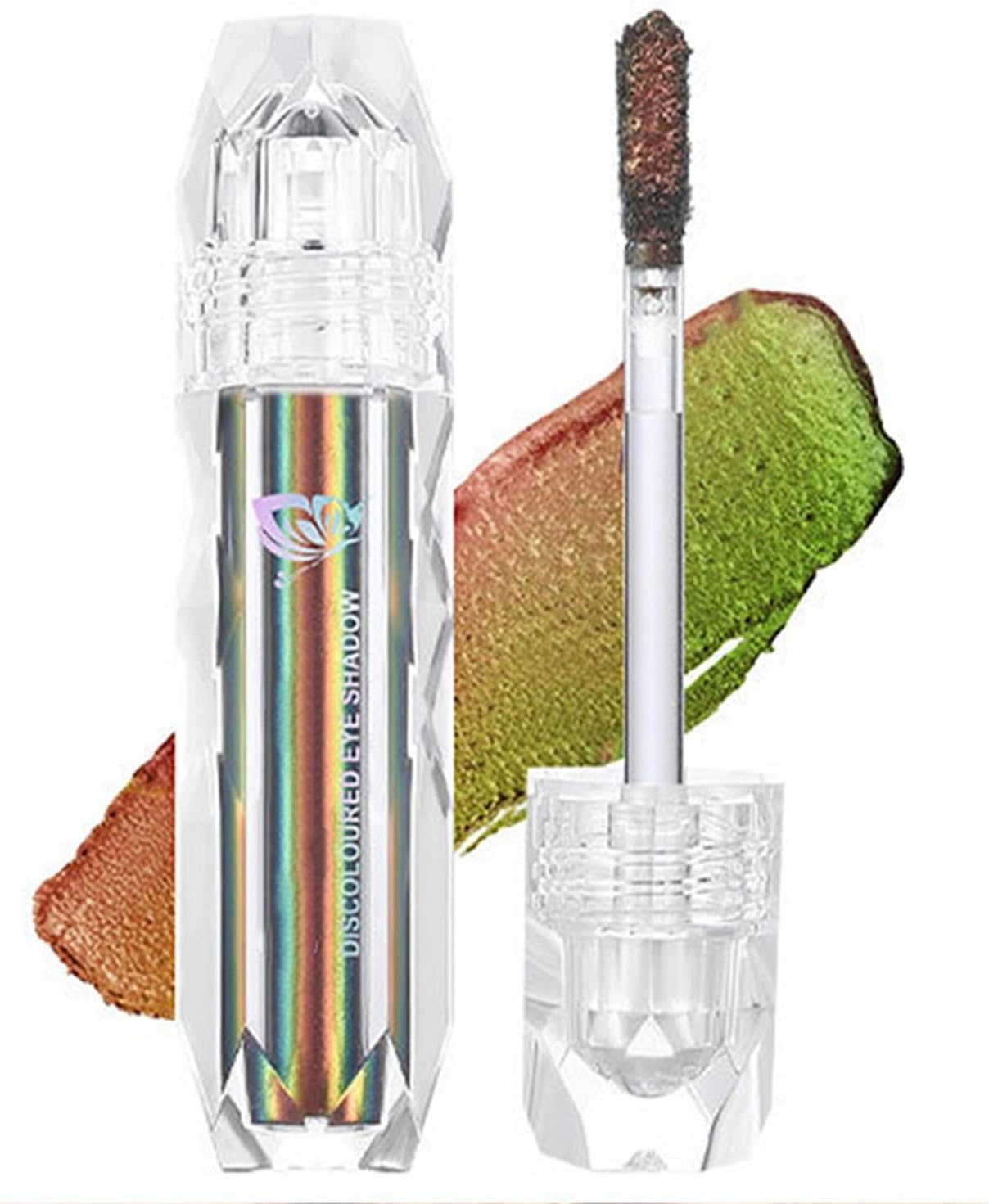 Iiniim Chameleon Color Shift Liquid Eyeshadow Pearl Metallic Shimmer Glitter Eyeshadow Makeup Waterproof Smudge Proof for Women Type I One Size