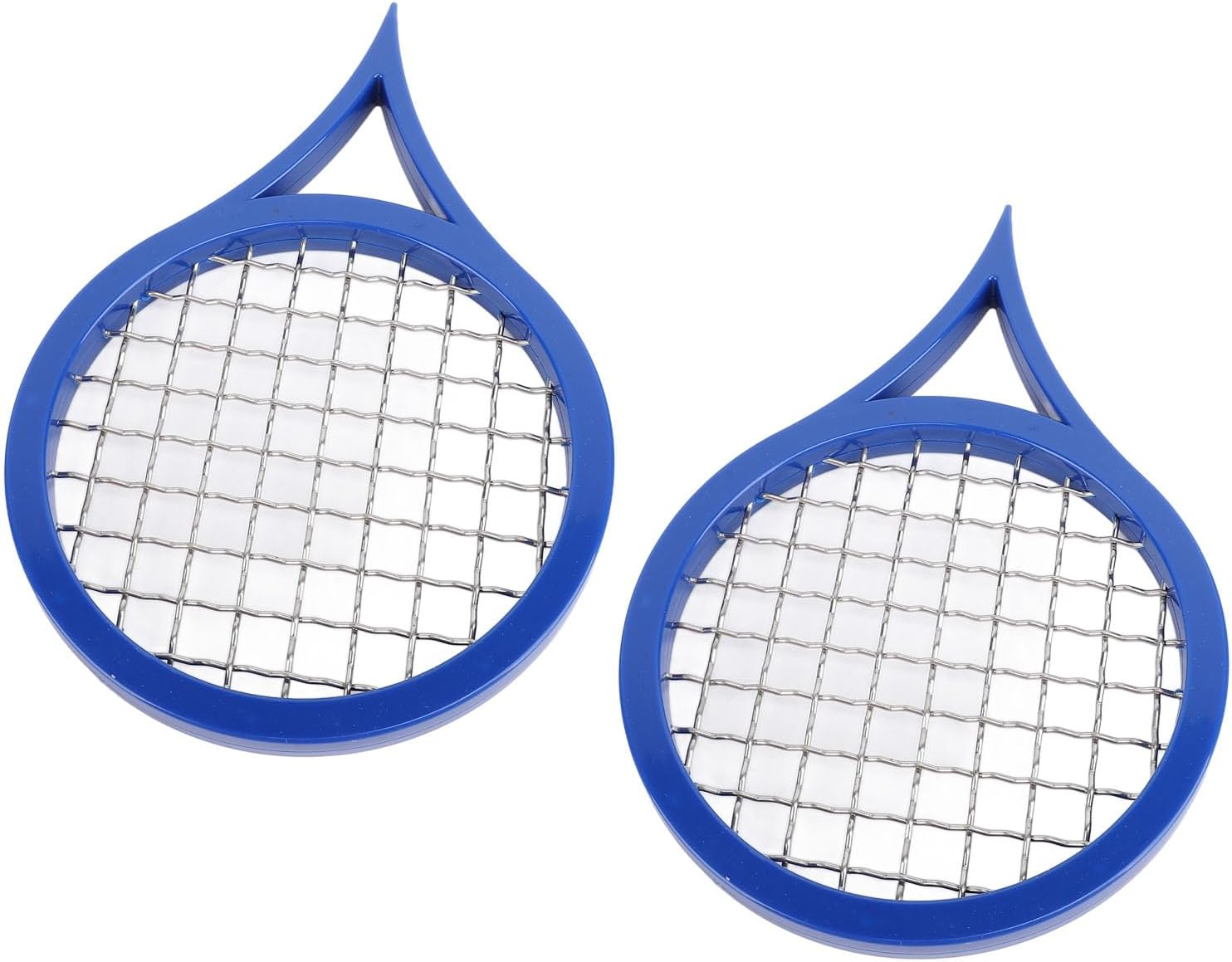 2Pcs Hair Racket Twist Combs, Upgraded Hair Brush for Curls, Portable Curling Brush Hair Twisting Comb, Twist Wave Barber Comb, Hair Coils Comb for Hair Styling (Blue) image number 3