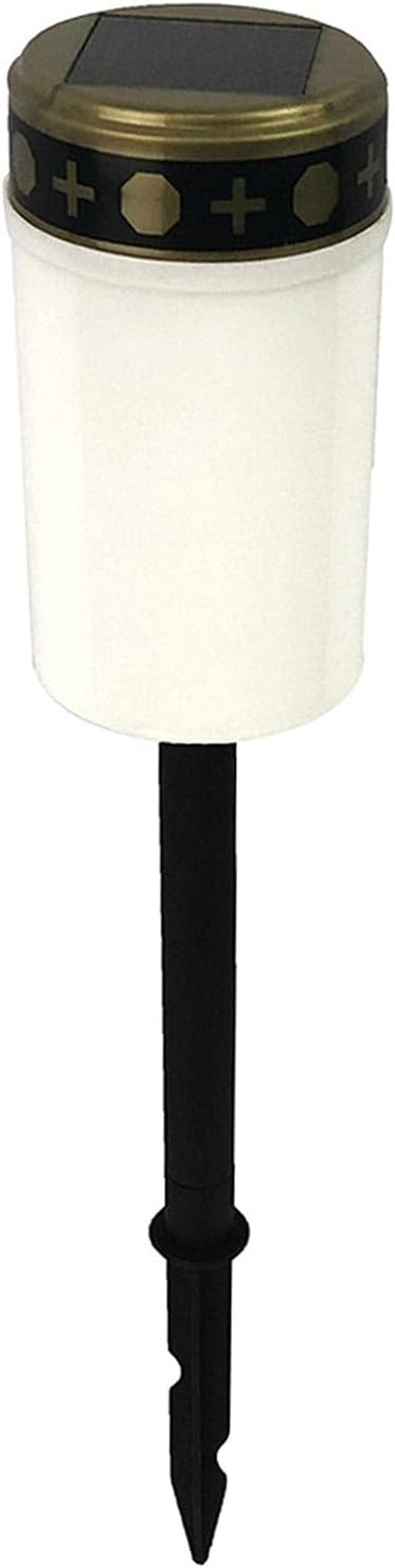 Solar Cemetery Lights | Grave Candles for Cemetery Religious,Memorial Candle LED Lamp Outdoor Indoor Cemetery Ritual Decor Halloween Christmas Decorations Dobooo image number 4