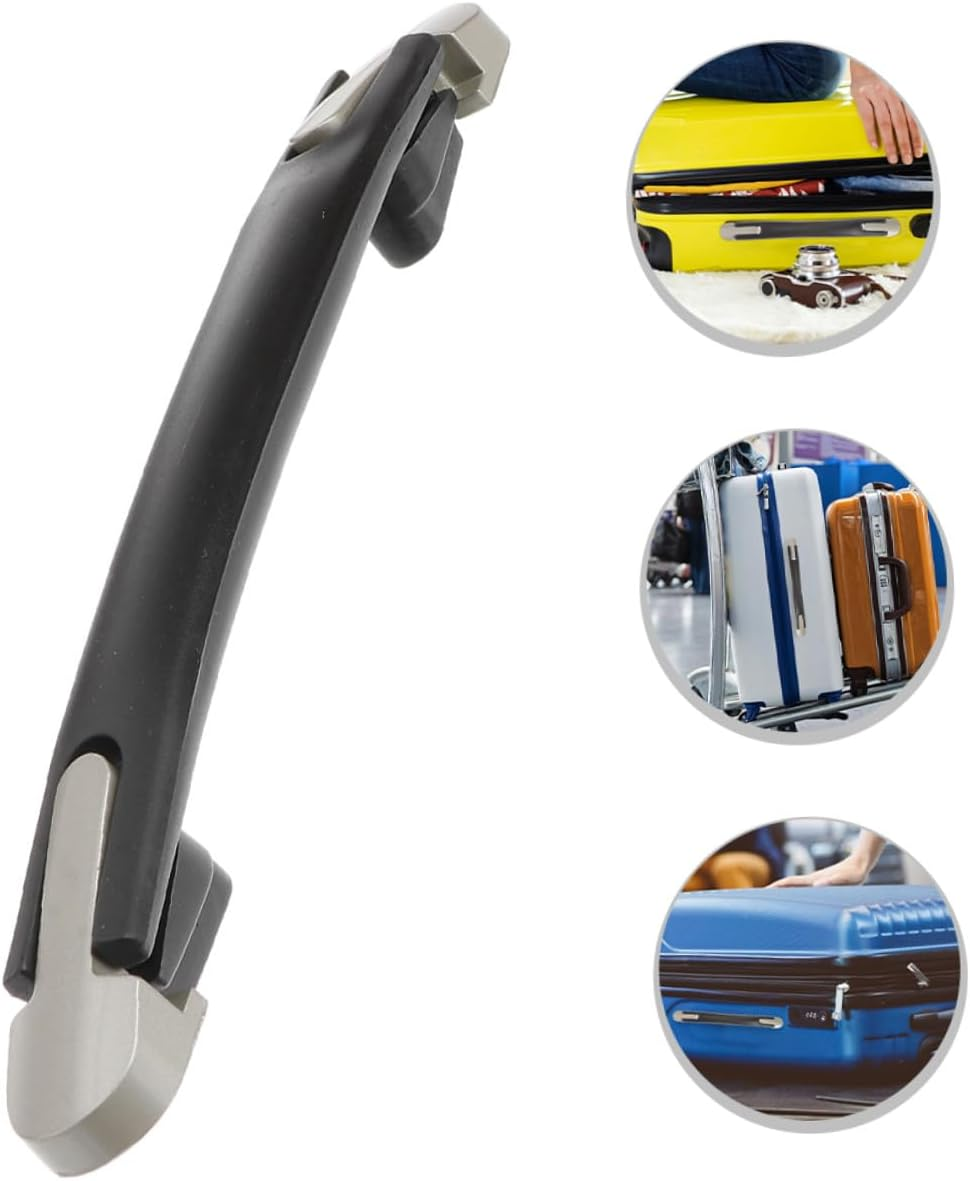 COOPHYA Plastic Suitcase Handle Grip Replacement with Ergonomic Design Lightweight Luggage Case Plastic Handle for Travel Suitcases and Handbags with Mounting Screws image number 3