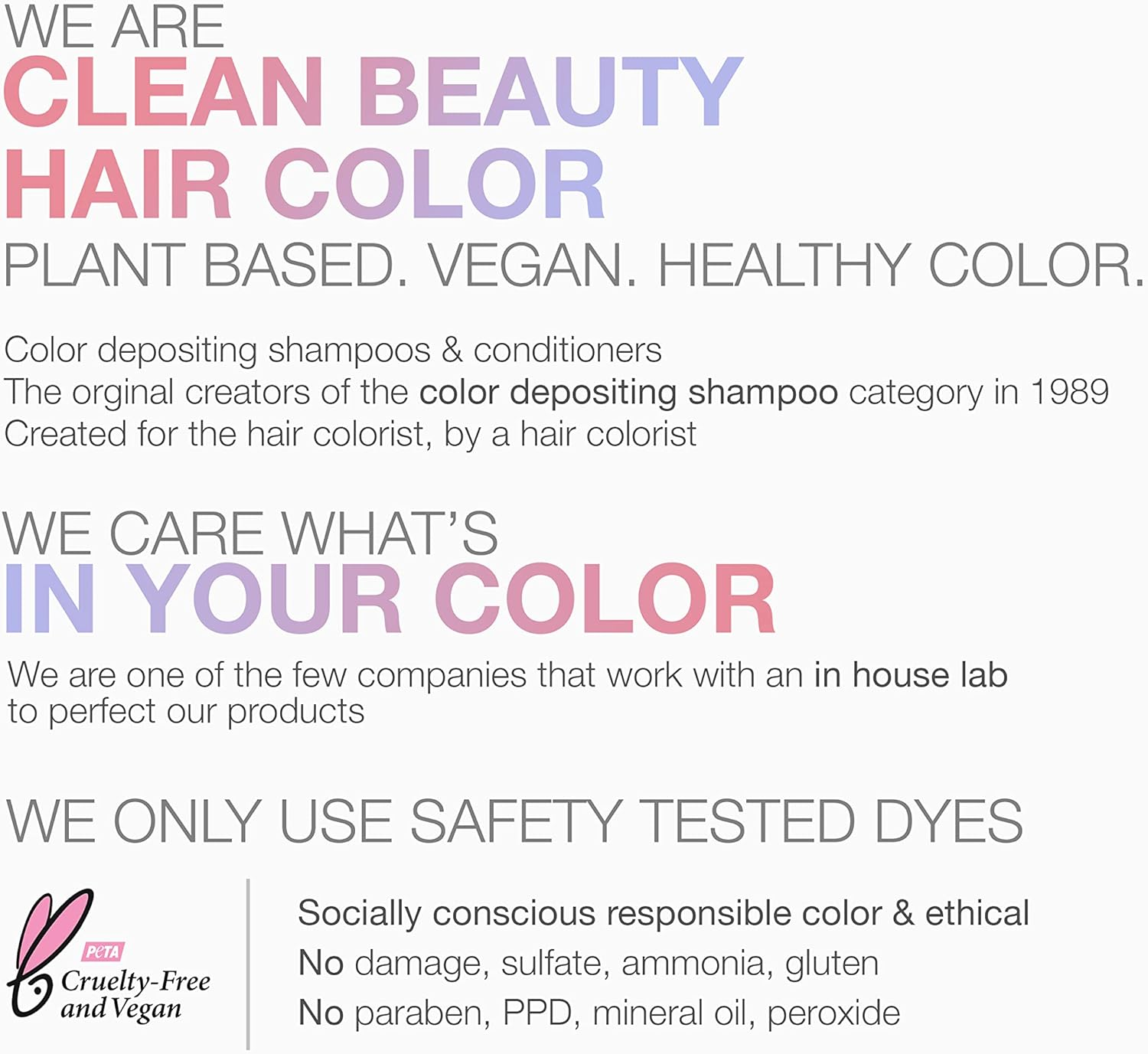 Celeb Luxury Gem Lites Duo Color Depositing Colorwash Shampoo & Conditioner Set + Bondfix Bond Rebuilder, Semi Permanent Hair Color, Vegan Hair Dye, Brown Tahitian Pearl