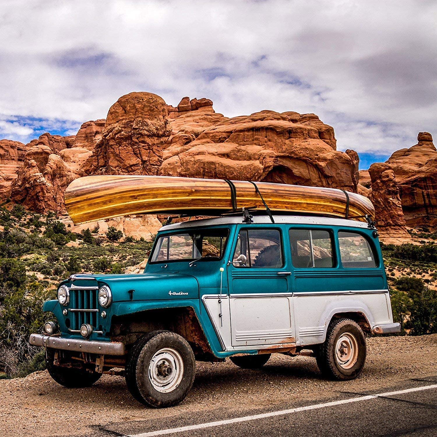 Sturdy 1" X 12Ft Tie down Straps with Dual J-Hooks, Heavy Duty Ratchet Cargo Lashing Straps up to 1500Lbs, Adjustable Cam Buckle Tie-Down Straps for Motorcycle, Cargo, Trucks,Trailer,Luggage-2Pcs image number 3