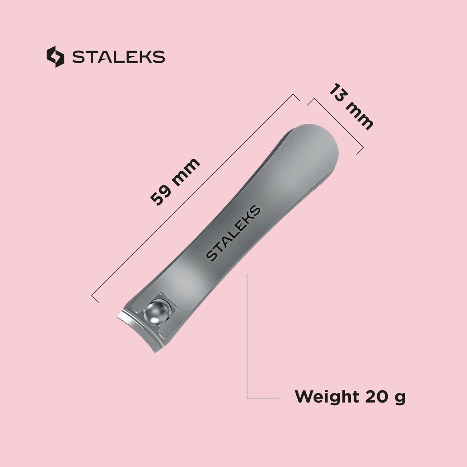 Staleks Beauty & Care 10 Small Nail Clipper &ndash; Compact Stainless Steel Nail Trimmer &ndash; for Thin and Medium Nails &ndash; Home Use image number 3