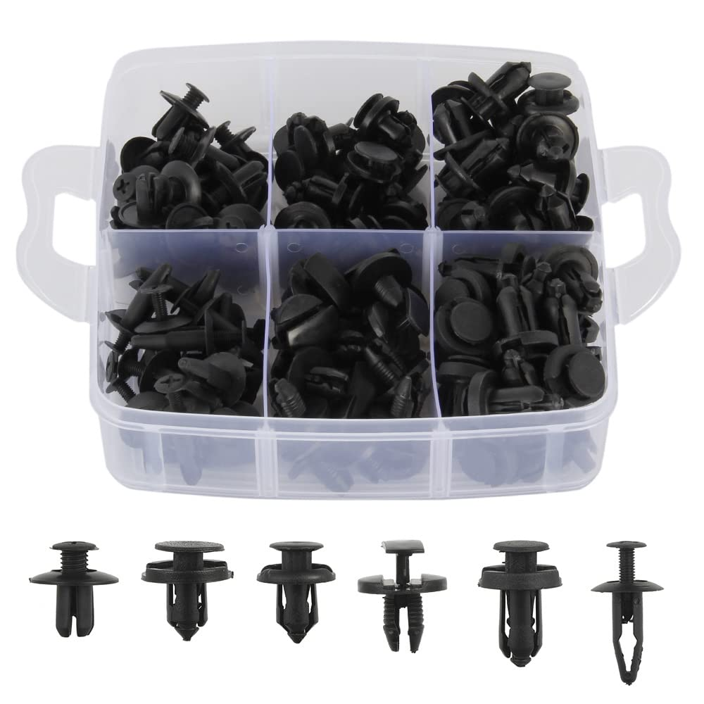 Yotsuba Car Retainer Trim Clips Kit 625Pcs Retainer Clip Removal Tool Fasteners Rivets Repair Car Clips Auto Push Pin Automotive Assortment Kit Door Trim Pane image number 2