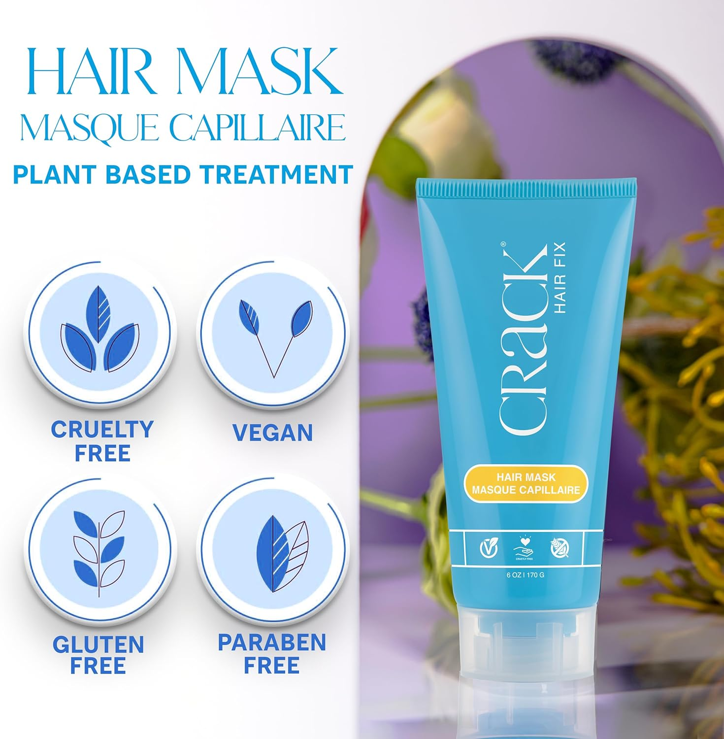 Crack HAIR FIX - Influx Restorative Hair Mask (6 Oz)