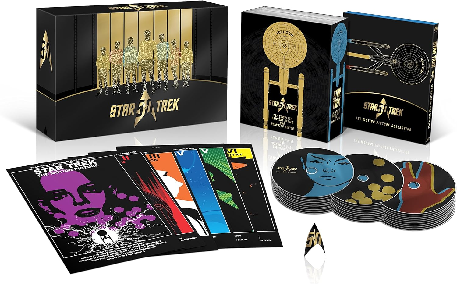 Star Trek 50Th Anniversary TV and Movie Collection [Blu-Ray] image number 1