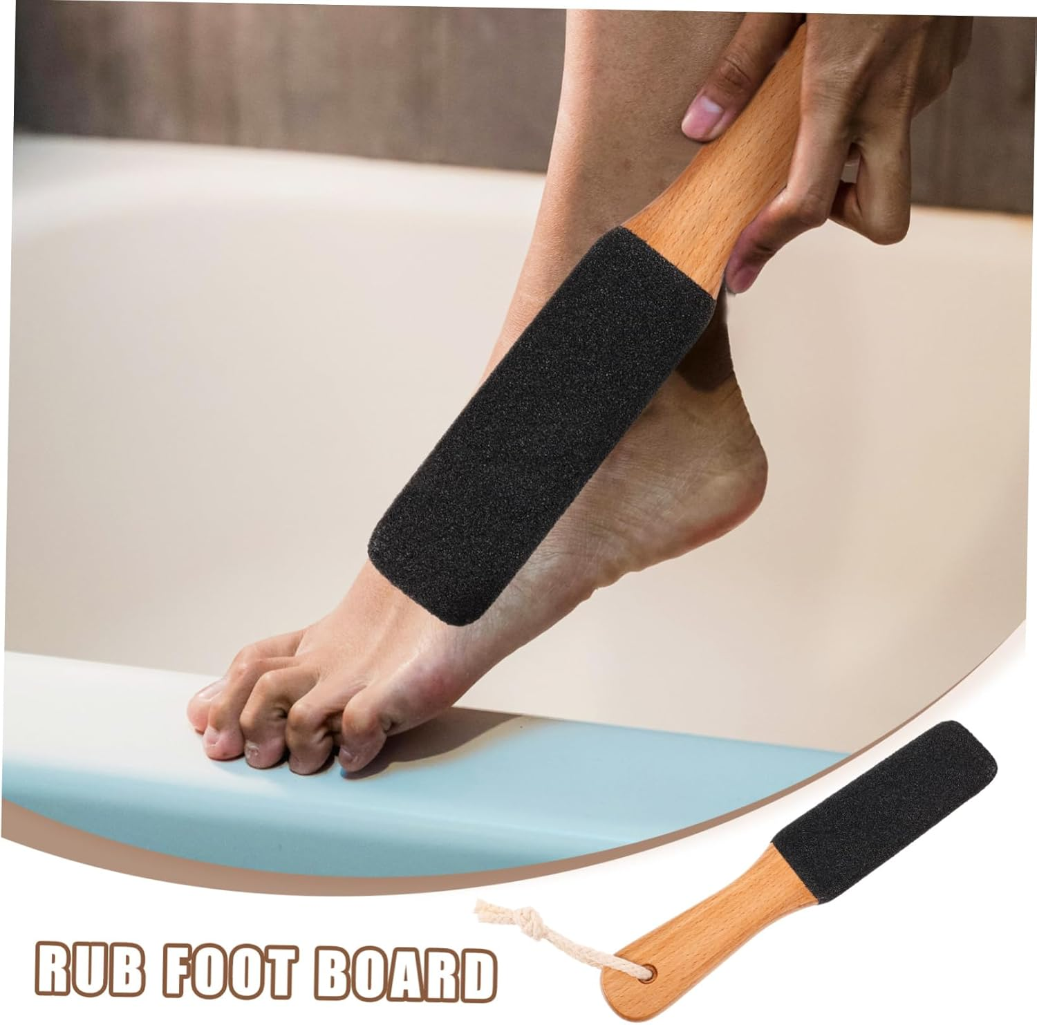 Baluue Pedicure Tool Foot File Callus Remover Exfoliator Dead Skin for Women Men image number 4