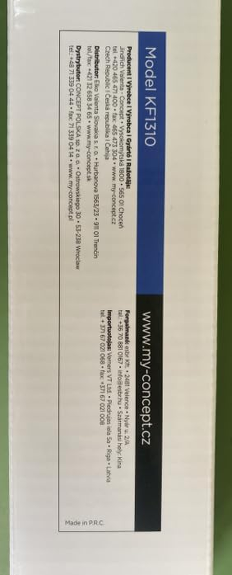 CONCEPT Hausger&auml;te Kf-1310Fi Hot Air Brush 2 Attachments 20 and 16 Mm Purple image number 4