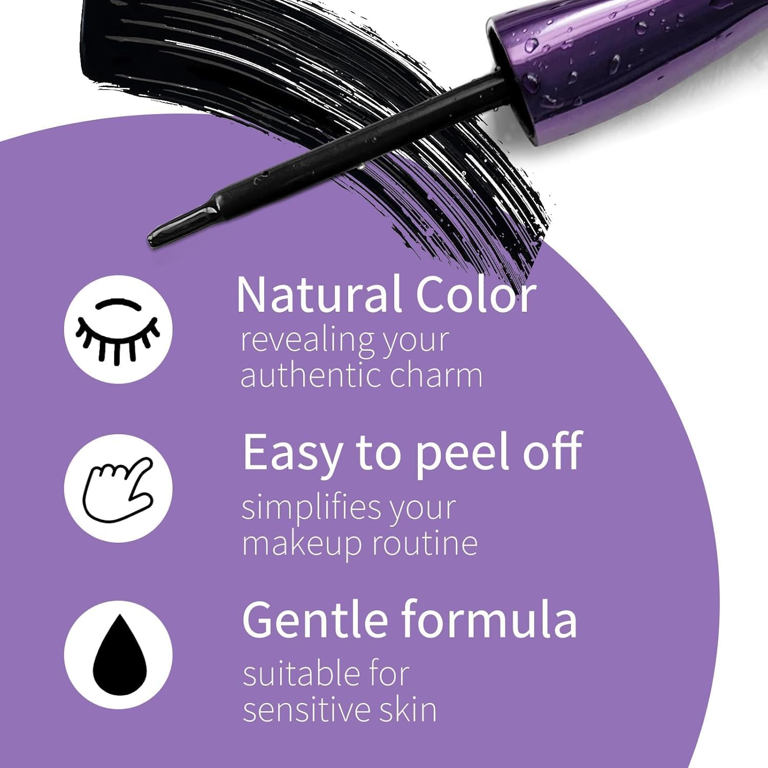 Peel off Eyebrow Tinting Gel Kit- Dark Brown/Light Brown/Black Tattoo Eyebrow Gel Easy Peel Off,Waterproof Longlasting Peel off Eye Brow Tinted Glue,Up to 3 Days Brow Stain (01#Dark Brown, 1Pcs)