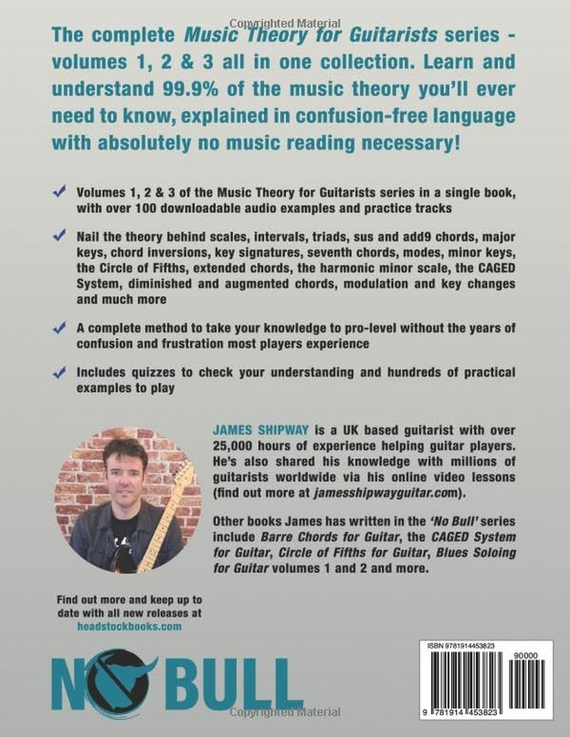 Music Theory for Guitarists, the Complete Method Book: Volumes 1, 2 & 3 of the Music Theory for Guitarists Series in a Single Edition image number 1