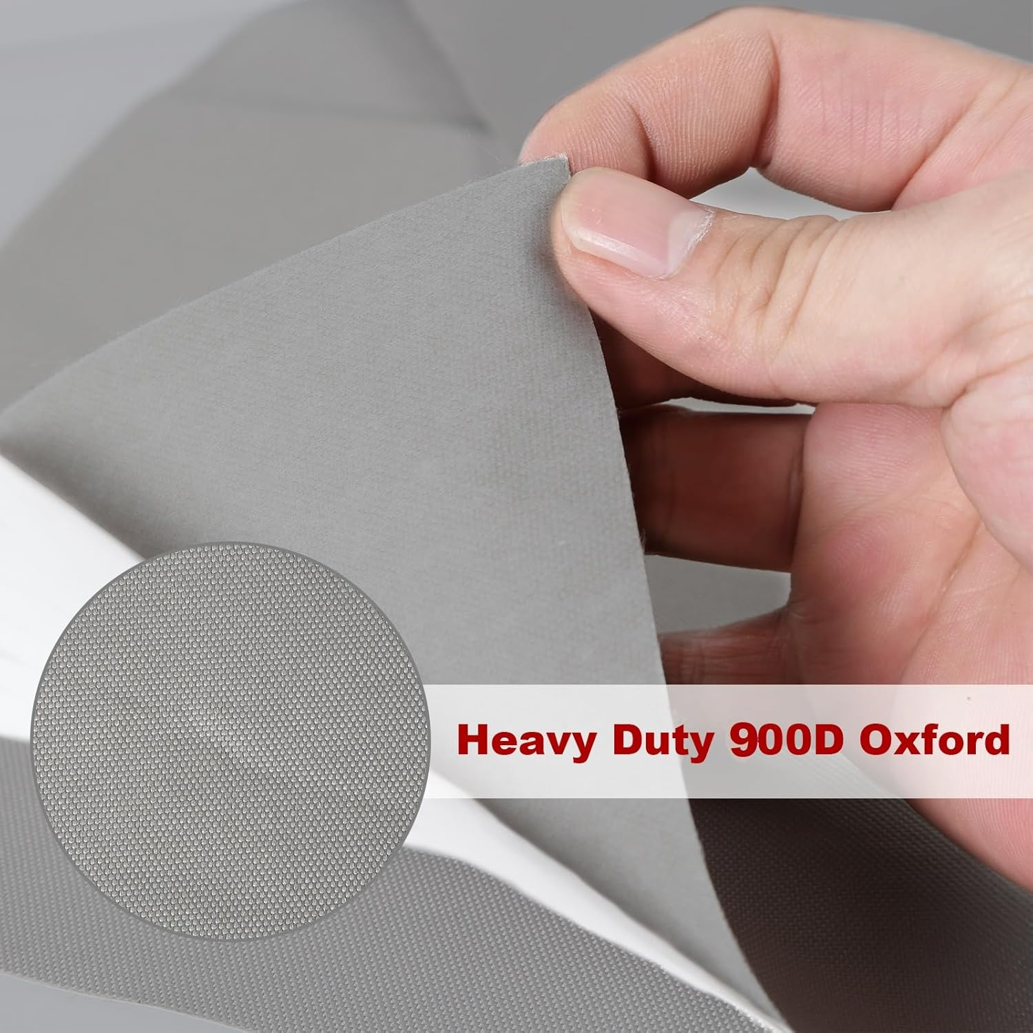 Tuszom 900D 3PCS (28.5" L*19" W) RV Cover Repair Kit Waterproof Heavy Duty Self-Adhesive Canvas Patch Repair Kit for Boat Cover RV Cover image number 6