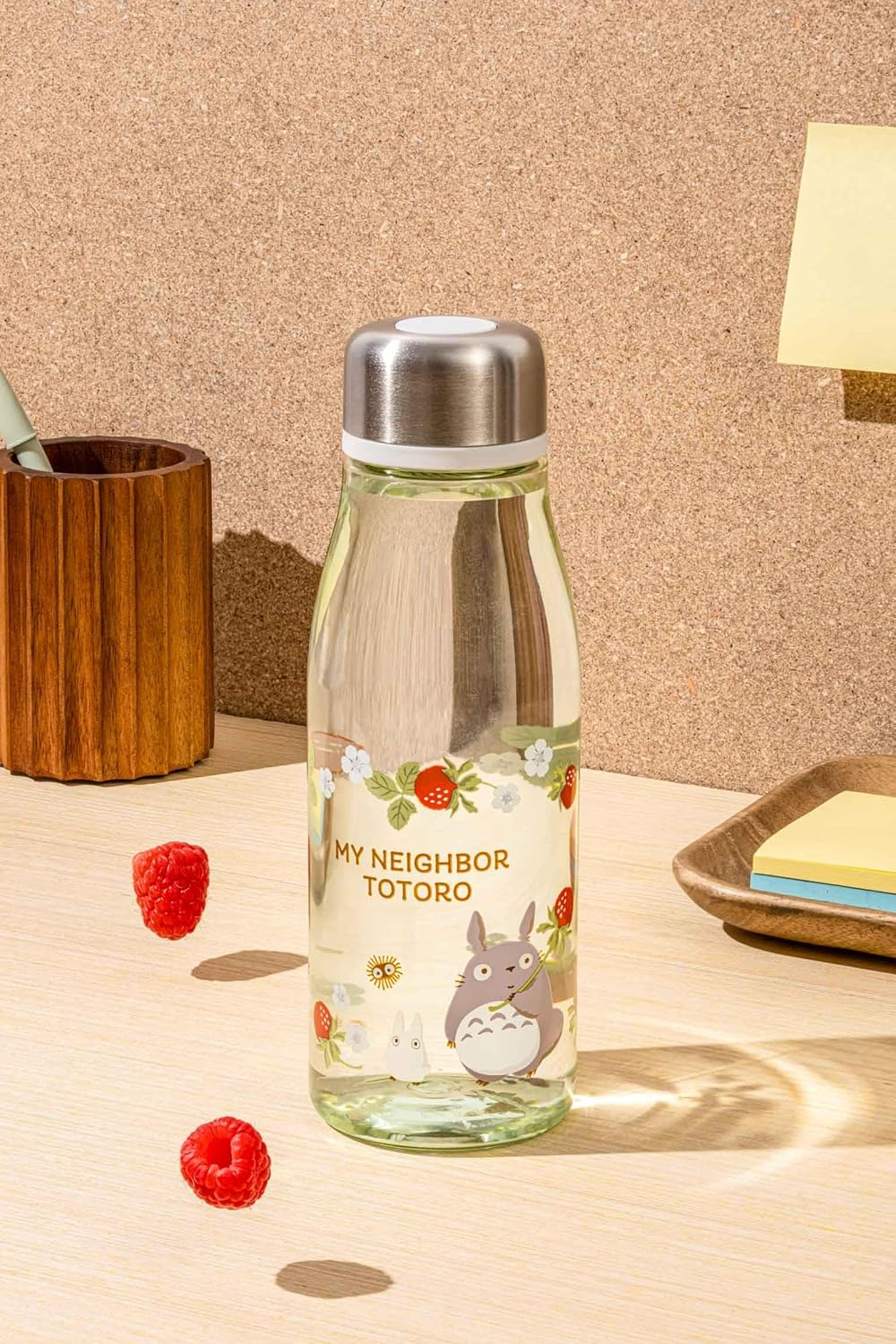 Skater PTY5-A My Neighbor Totoro Water Bottle, 16.9 Fl Oz (500 Ml), Includes Infuser, Water Bottle, Studio Ghibli - Totoro image number 2