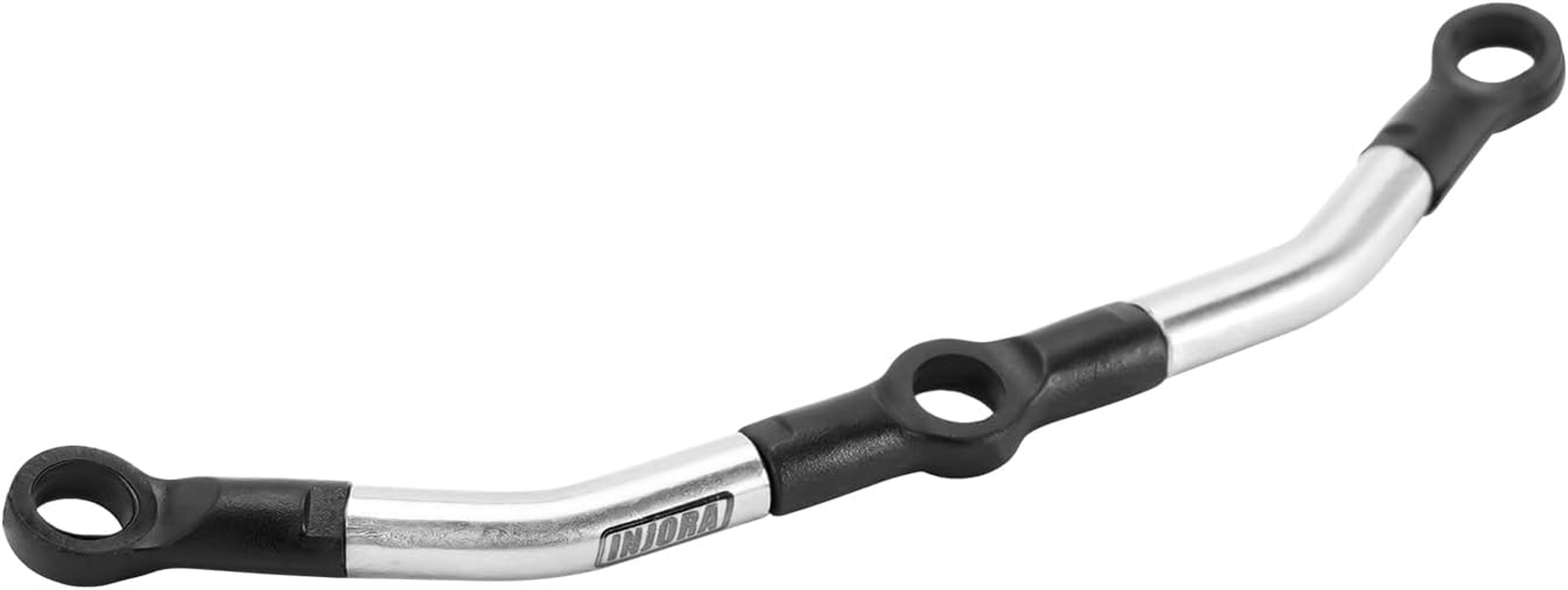 INJORA Stainless Steel Steering Link & High Clearance Chassis Links Set for 1/18 RC Crawler TRX4M High Trail K10 F150 image number 3