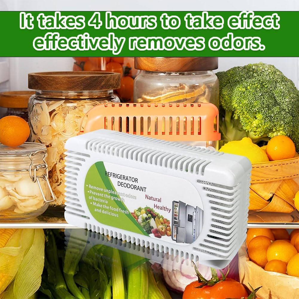 6-Pack Refrigerator and Freezer Deodorizer &ndash; Reusable Activated Carbon Odor Absorbers, Unscented Moisture Eliminators for Fridge, Coolers, Closets, and Trash Cans image number 5