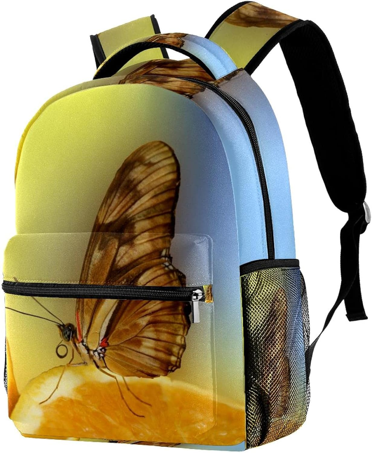 Insect Nature Butterfly Backpack Students Shoulder Bags Travel Bag College School Tote Backpacks